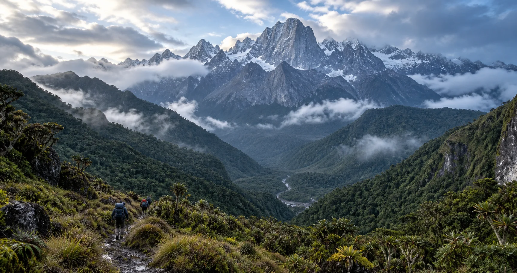 Expedition approach through Central Papua